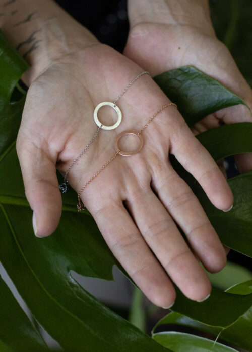 Cira-Armband-silber-Kreis-Model