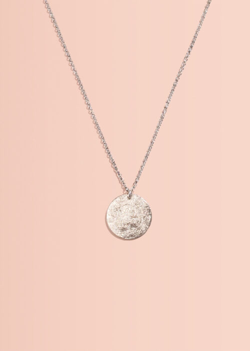 Ilina-Halskette-Kreis-silber