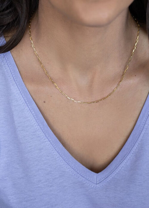 Medea-Halskette-gold-feine-Glieder-Model