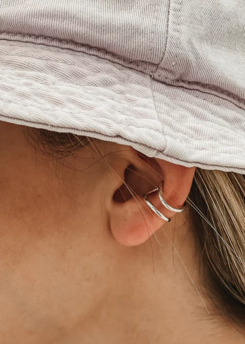 Emilia-Earcuff silber